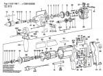 Bosch 0 603 149 742 CSB 620-2 E Percussion Drill 240 V / GB Spare Parts CSB620-2E